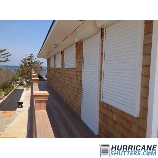 Rolling Hurricane Shutter System - 55mm (End-Retention)