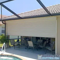 Rolling Hurricane Shutter System - 55mm (End-Retention)