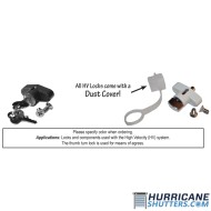 HV Accordion Shutter Lock