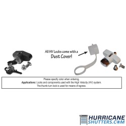 HV Accordion Shutter Lock