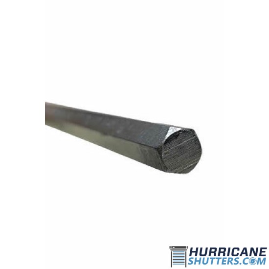 7MM Hex Shaft W/SS Pivot 90 degree 4 Hole Universal