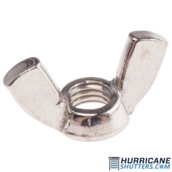 Wing Nut 1/4"-20 Storm Panel Anchors
