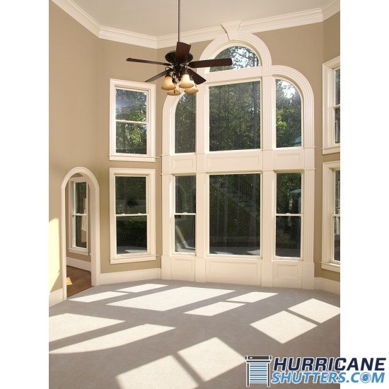 Single Hung Impact Window 7700 Lawson (Full View)