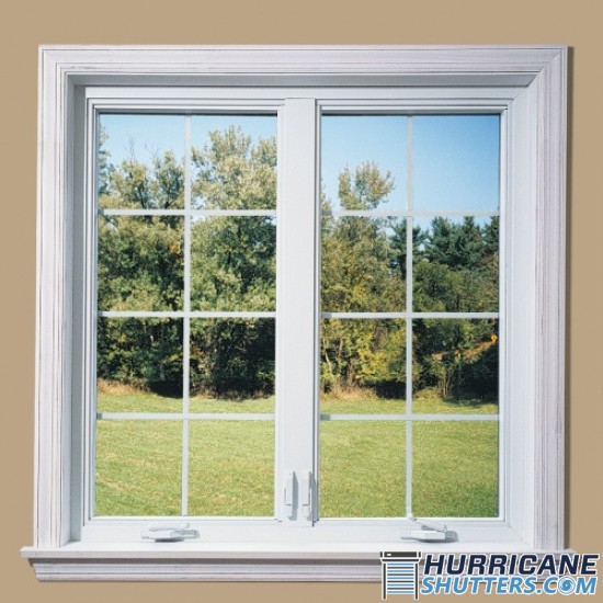 Casement Impact Window 3200 Lawson X (Colonial)