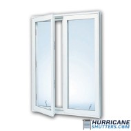 Casement Impact Window 3200 Lawson XX (Full View)