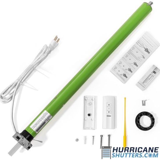 Dooya™ 50Nm Tubular Motor with Remote Control - Without Manual Override - Rolling Shutter & Awning Automation