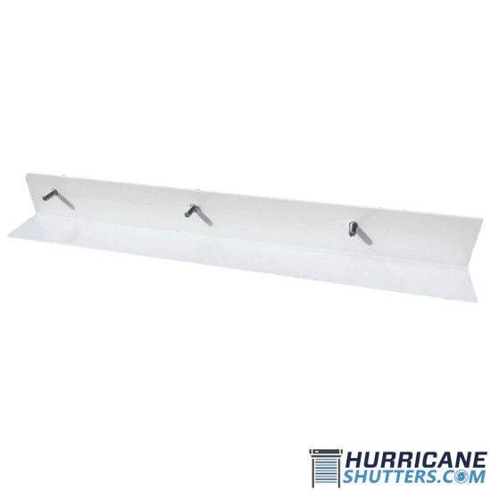 Studded Angle 6 On Center Storm Panel Track (Custom Cut Length)