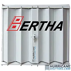 Accordion Hurricane Shutter - HV Bertha™