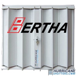 Accordion Hurricane Shutter - HV Bertha™