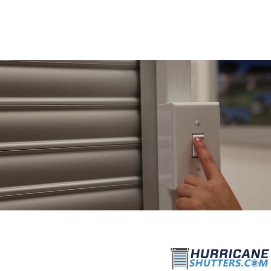 Rolling Hurricane Shutter System - 63mm Single Wall Slat (End-Retention) Rolling Hurricane Shutter System - 63mm Single Wall Slat (End-Retention)