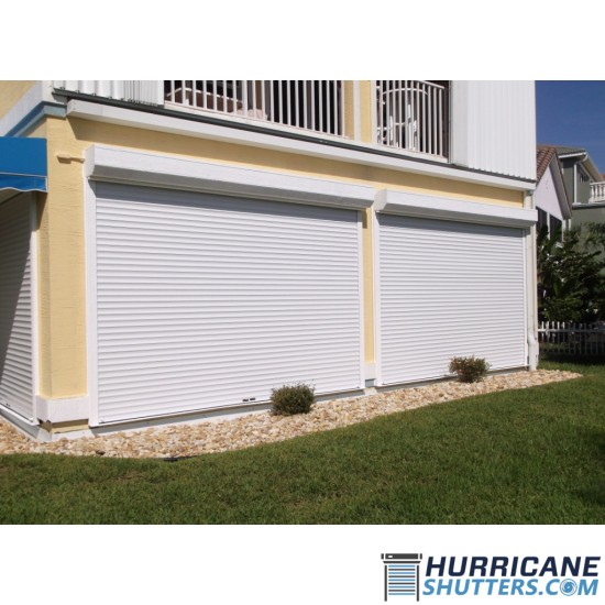 Rolling Hurricane Shutter System - 63mm Single Wall Slat (End-Retention) Rolling Hurricane Shutter System - 63mm Single Wall Slat (End-Retention)