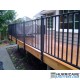 Aluminum Fences & Rails (WR1 Series) - (10ft. Sections - 5ft. Poles On Center)