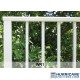 Aluminum Fences & Rails (WR1 Series) - (10ft. Sections - 5ft. Poles On Center)