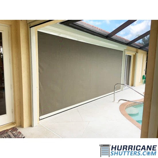 Hurricane Rolling Screen – Impact-Rated Storm Protection Screen System Hurricane Rolling Screen – Impact-Rated Storm Protection Screen System