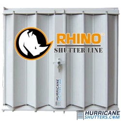 Accordion Hurricane Shutter - Rhino Series™ - (Standard Sizes)