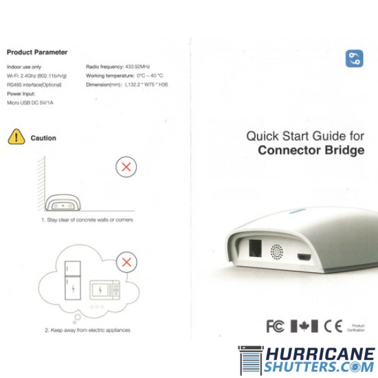 Dooya Smart Hub #DD7002B – Shutters & Blinds Smart Control w/App Dooya Smart Hub #DD7002B – Shutters & Blinds Smart Control w/App