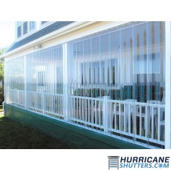 Clear Lexan Storm Panels - 2" Profile (Individual Panels)