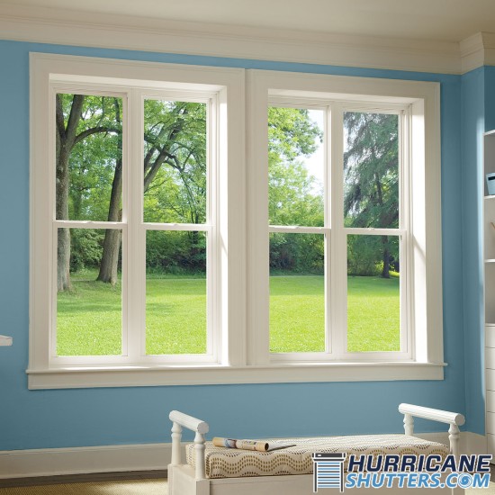 PGT® WinGuard® SH7700A Impact Single Hung Window - Hurricane-Rated - HVHZ Approved