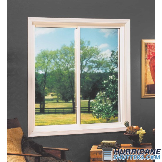 Mr. Glass™ MG-350 Horizontal Roller Impact Window – Hurricane-Rated Protection
