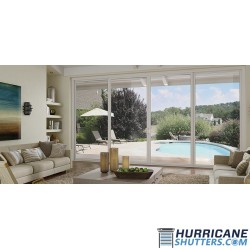 Mr. Glass™ MG-1000 OXXO Impact Hurricane Sliding Door – 4-Panel Sliding Glass Door System