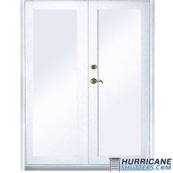 French Impact Doors XX (Full View) | CWS™ | Dual-Panel