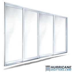 Sliding Impact Doors | 4-Panel OXXO | Mr. Glass™ MG-1500