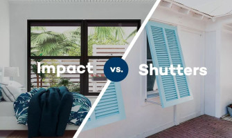 Impact Windows vs. Hurricane Shutters