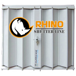 Accordion Hurricane Shutter - Rhino Series™ - (Standard Sizes)