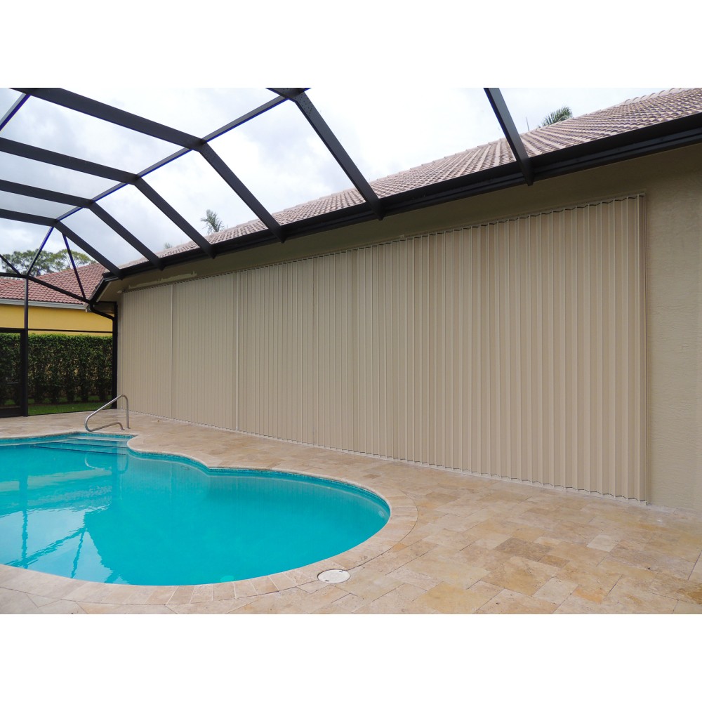Rhino Series™ Accordion Hurricane Shutters Florida