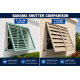 Bahama Shutters – 2" Adjustable Blades | Impact Rated