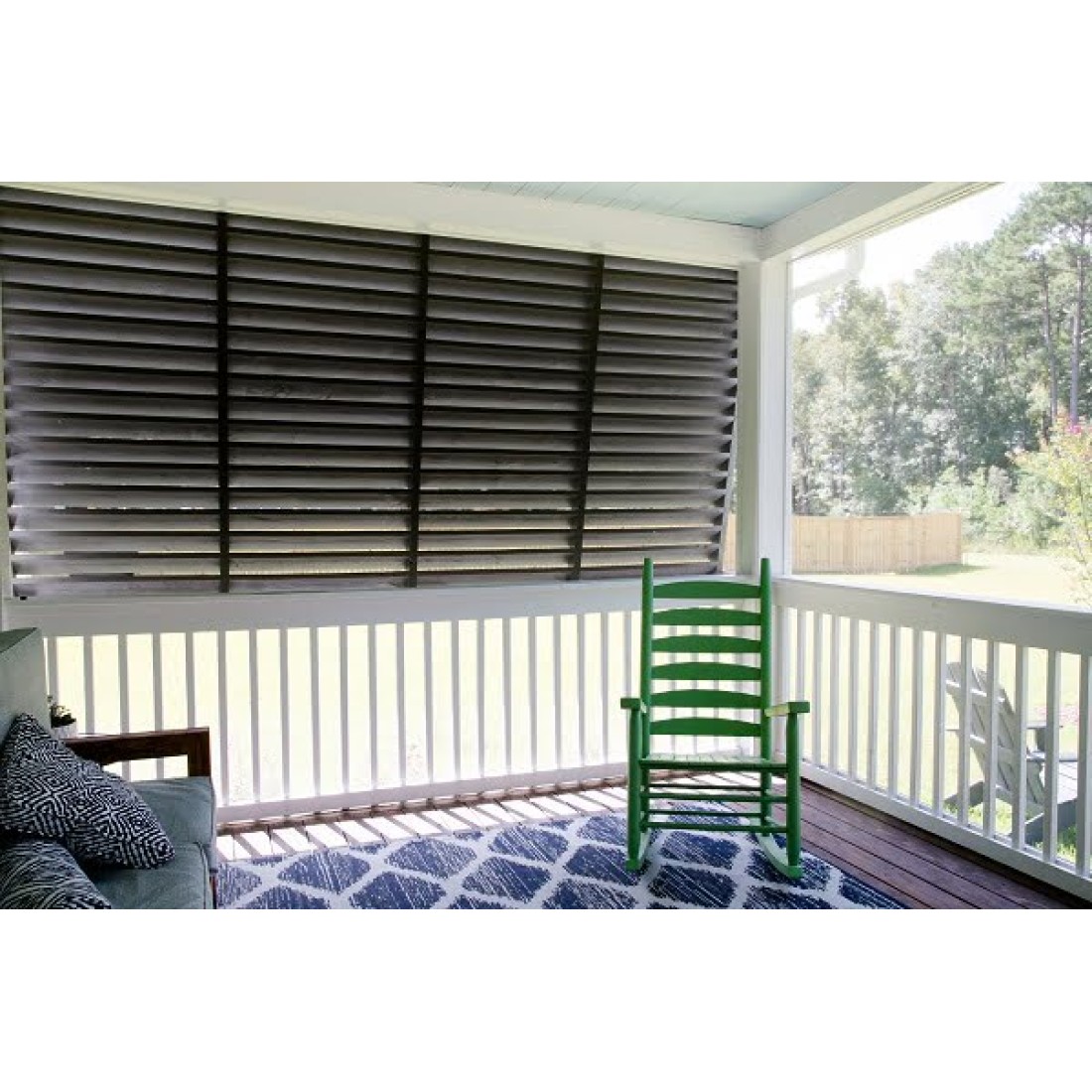 Bahama Hurricane Shutters 4" Articulate Blades