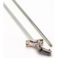 7MM Hex Shaft w/ SS Pivot 45° 2 Hole Universal