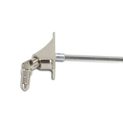 7MM Hex Shaft w/ SS Pivot 90° 2 Hole Universal