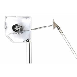 7MM Hex Shaft w/ SS Pivot 45° 2 Hole Universal