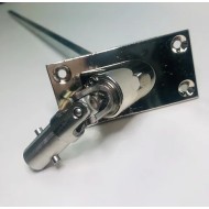7MM Hex Shaft w/ SS Pivot 90° 4 Hole Universal