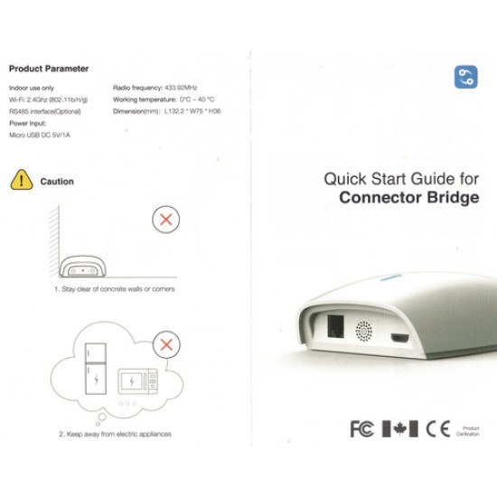 Dooya Smart Hub #DD7002B – Shutters & Blinds Smart Control w/App